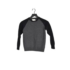 Current/Elliot Wool Charcoal/Black Sweater Size XS